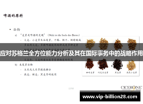 应对苏格兰全方位能力分析及其在国际事务中的战略作用 应对苏格兰全方位能力分析及其在国际事务中的战略作用